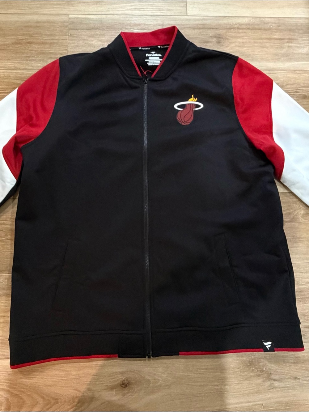 Miami Heat Black & Red Jacket - Fanatics
